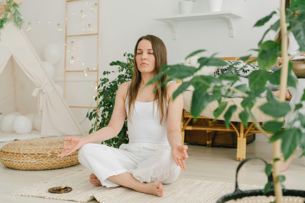 Meditating Woman